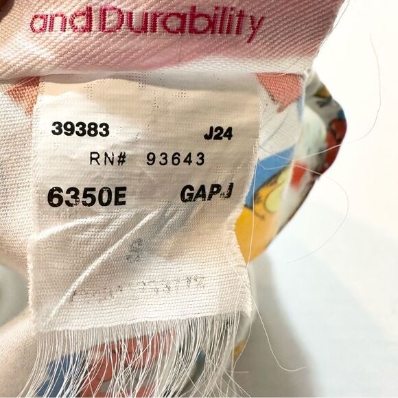 Vintage Garfield Scrub Jacket Cherokee Brand Painter Artist Cartoon Size S - Picture 10 of 13